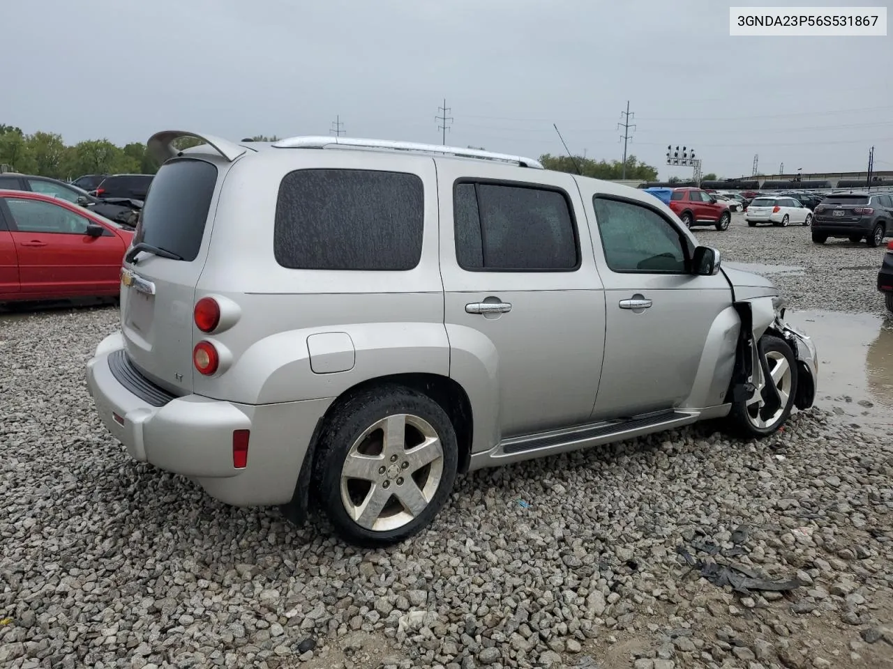 2006 Chevrolet Hhr Lt VIN: 3GNDA23P56S531867 Lot: 73136124