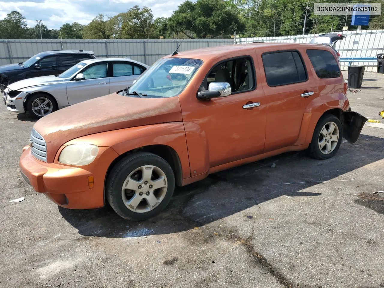 2006 Chevrolet Hhr Lt VIN: 3GNDA23P96S635102 Lot: 73415704