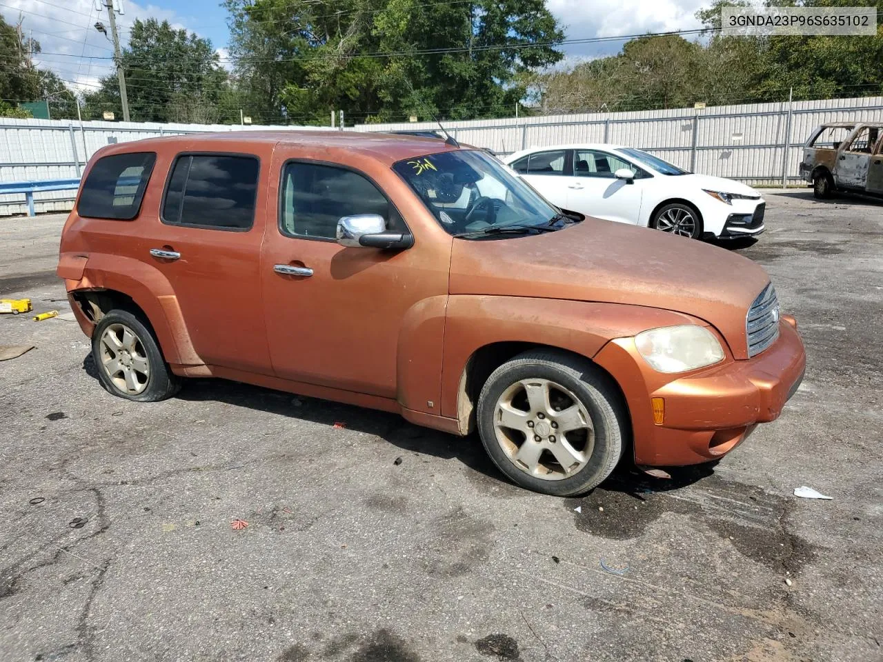 2006 Chevrolet Hhr Lt VIN: 3GNDA23P96S635102 Lot: 73415704