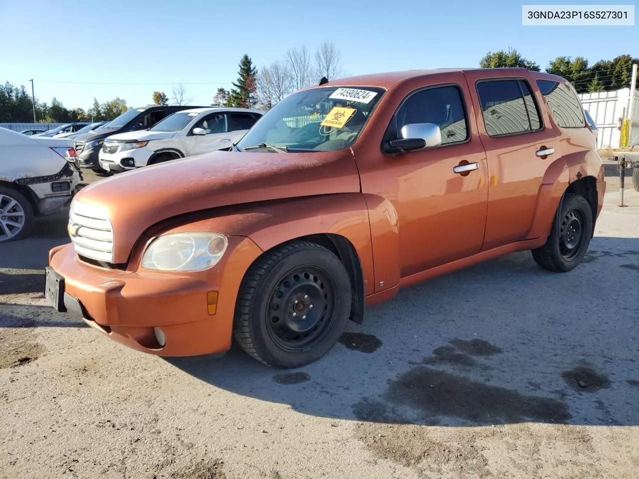 2006 Chevrolet Hhr Lt VIN: 3GNDA23P16S527301 Lot: 74590624