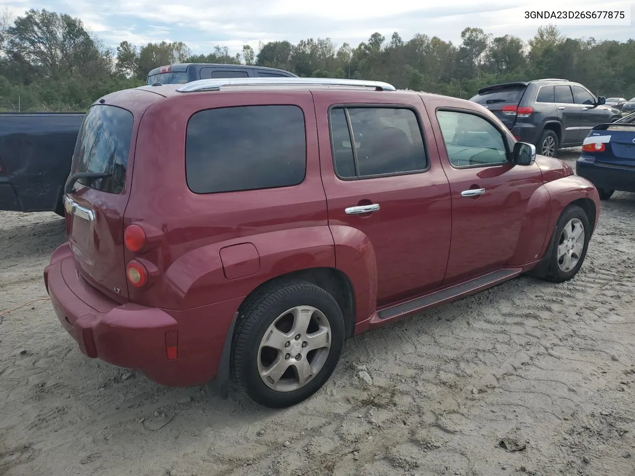 2006 Chevrolet Hhr Lt VIN: 3GNDA23D26S677875 Lot: 74919164