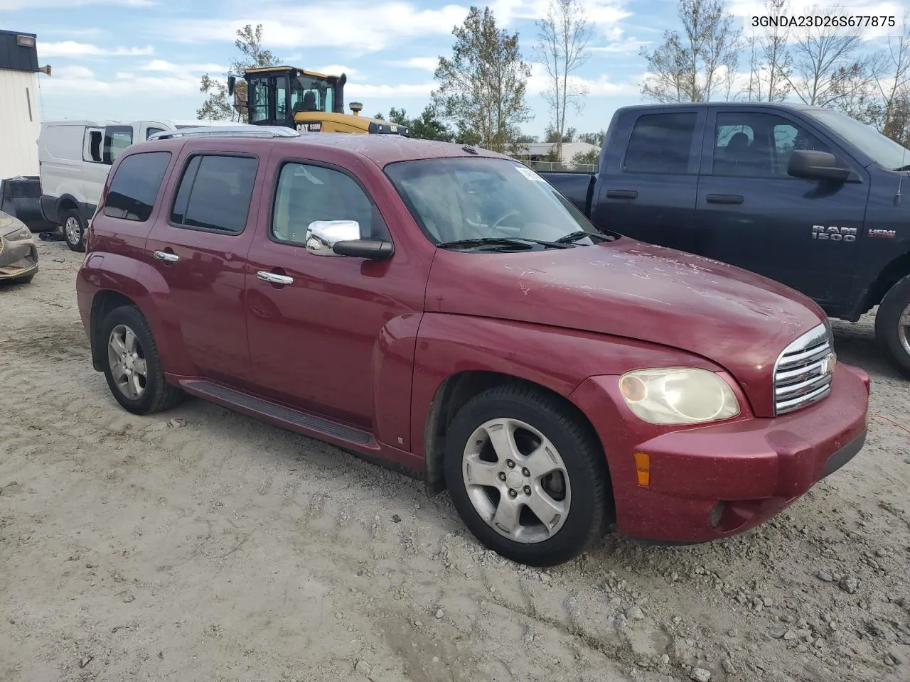 2006 Chevrolet Hhr Lt VIN: 3GNDA23D26S677875 Lot: 74919164