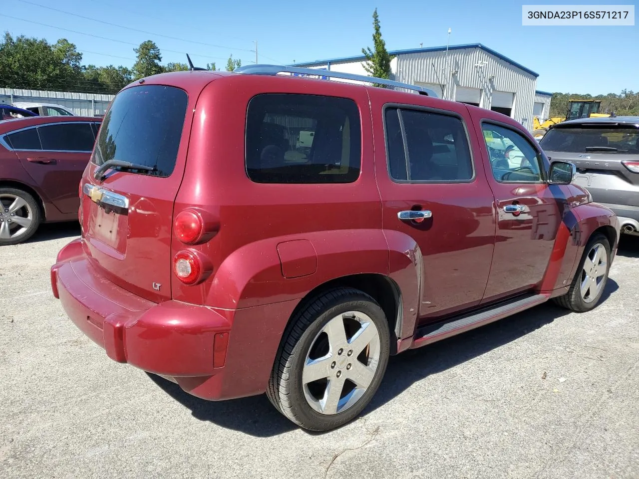 2006 Chevrolet Hhr Lt VIN: 3GNDA23P16S571217 Lot: 75641934