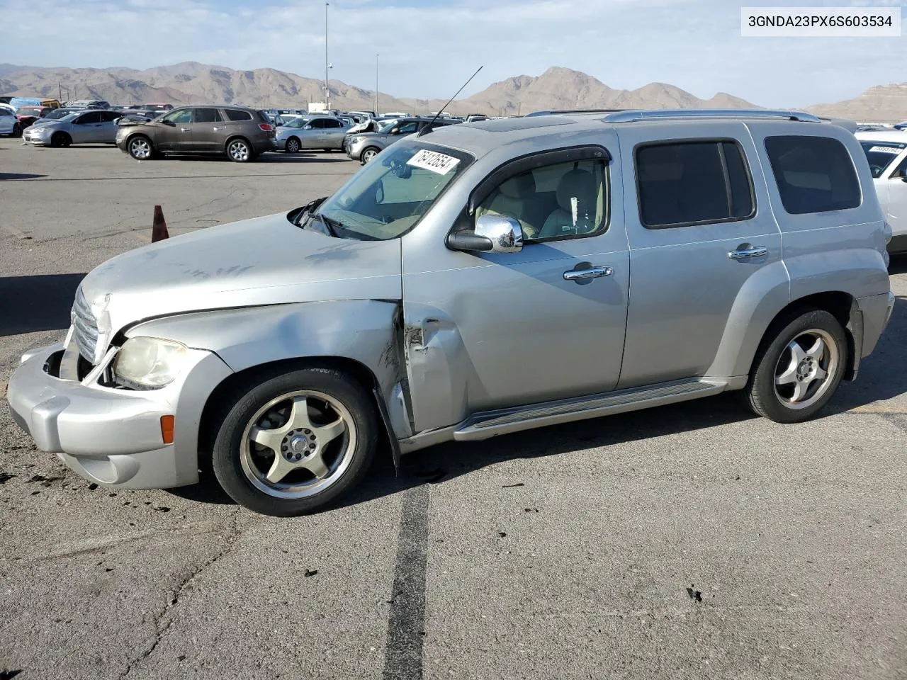 2006 Chevrolet Hhr Lt VIN: 3GNDA23PX6S603534 Lot: 76412654