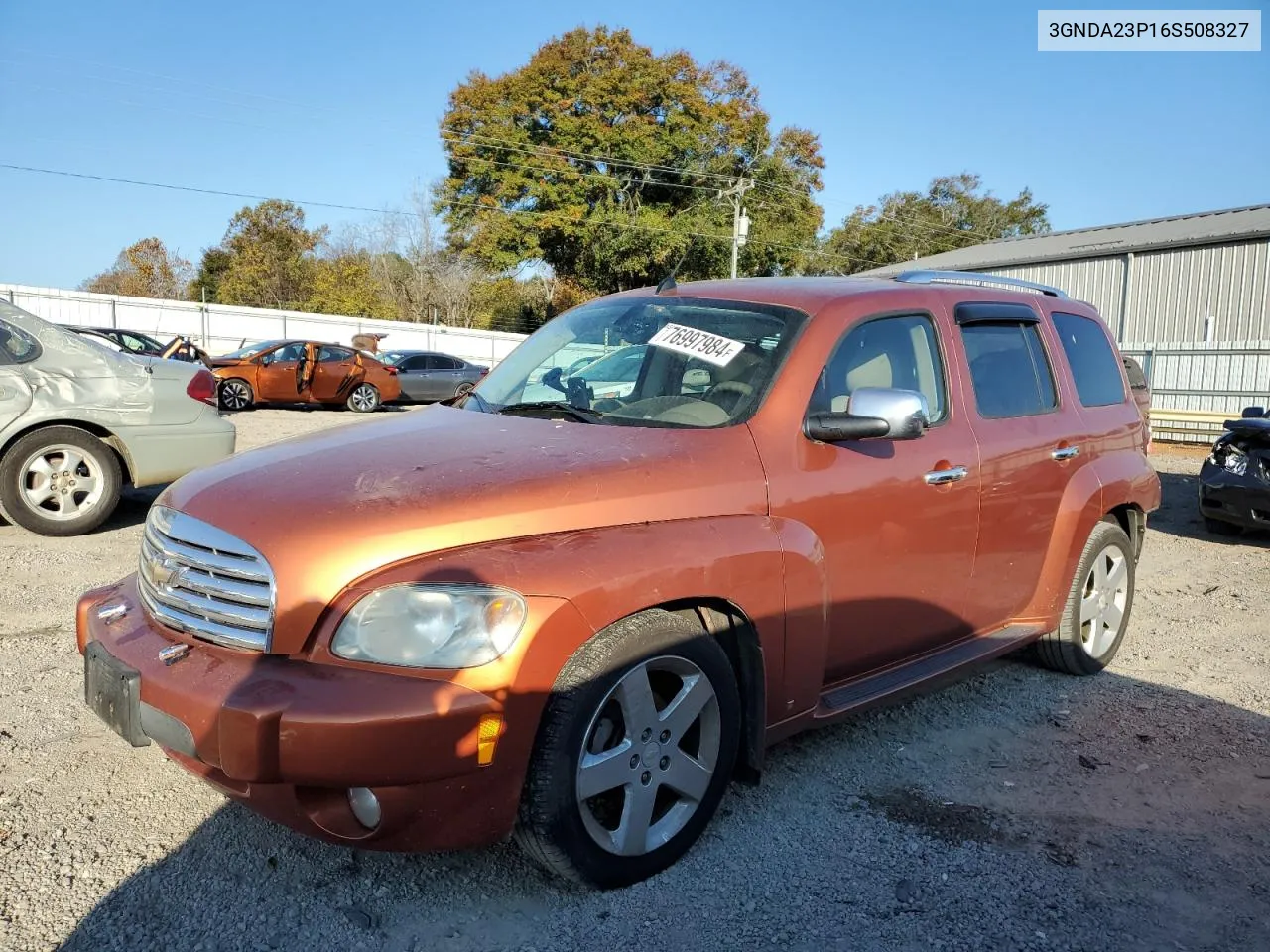 2006 Chevrolet Hhr Lt VIN: 3GNDA23P16S508327 Lot: 76997984