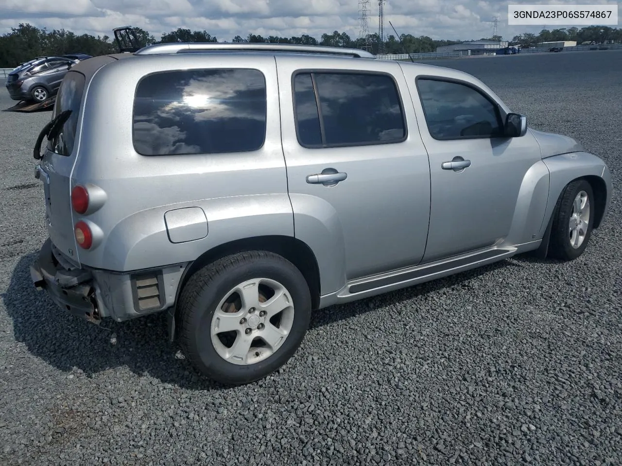 2006 Chevrolet Hhr Lt VIN: 3GNDA23P06S574867 Lot: 78478744