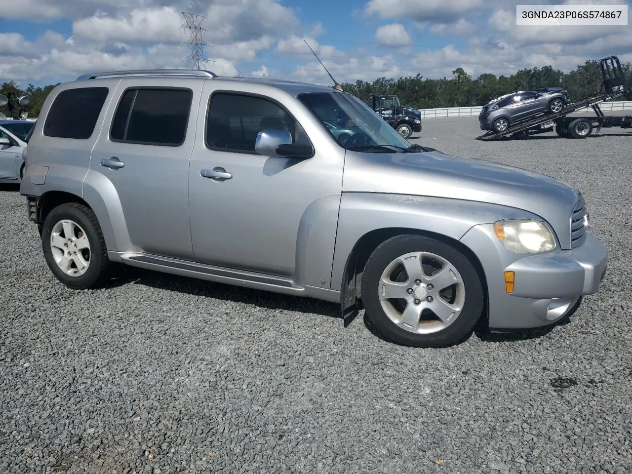 2006 Chevrolet Hhr Lt VIN: 3GNDA23P06S574867 Lot: 78478744