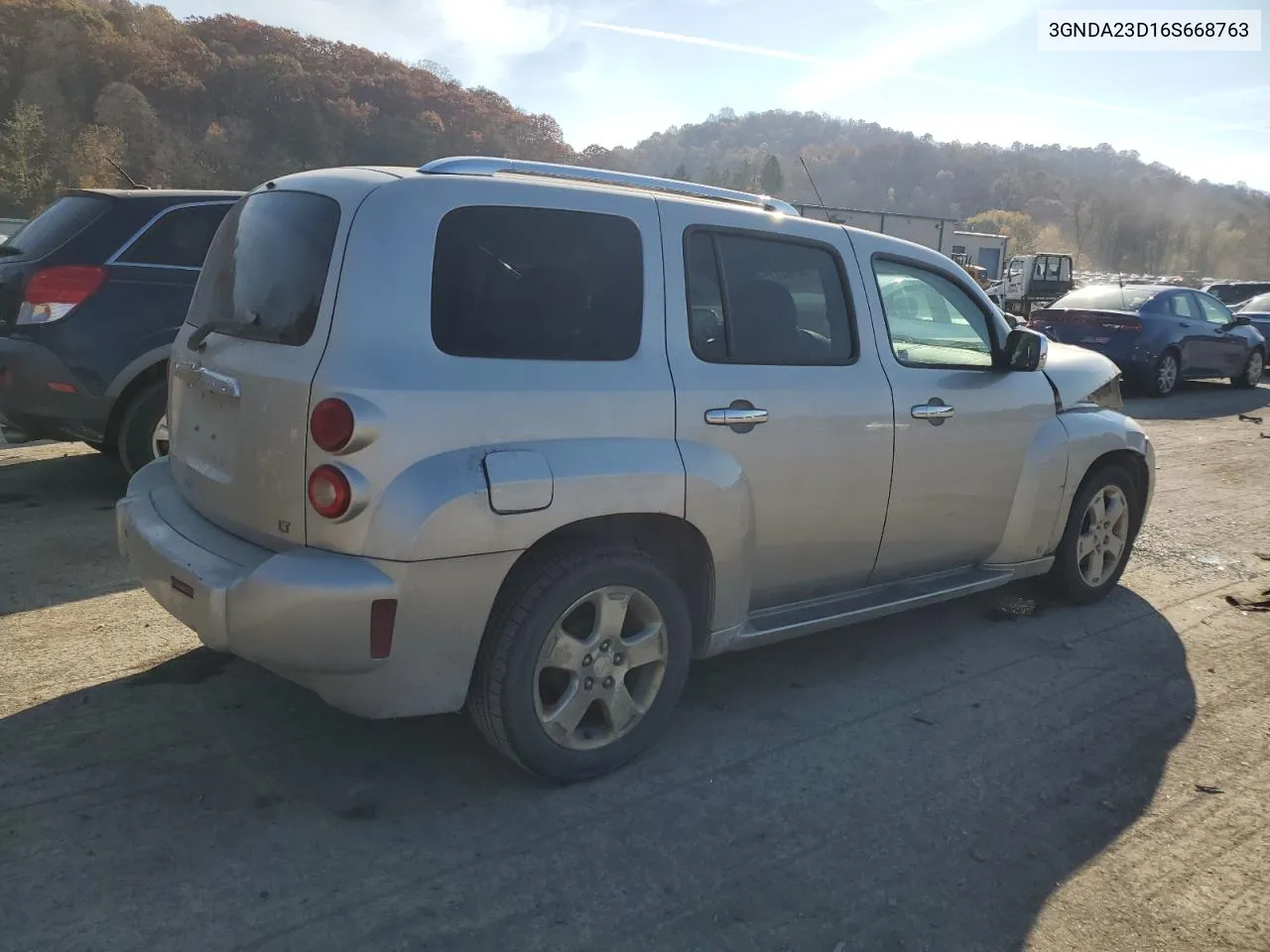 2006 Chevrolet Hhr Lt VIN: 3GNDA23D16S668763 Lot: 78645544