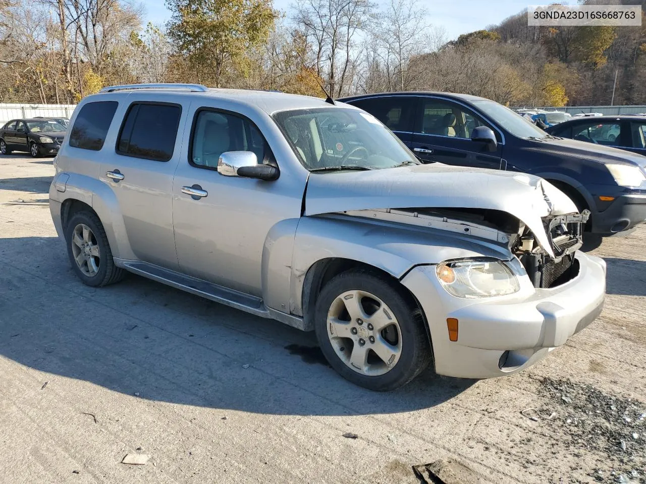 2006 Chevrolet Hhr Lt VIN: 3GNDA23D16S668763 Lot: 78645544