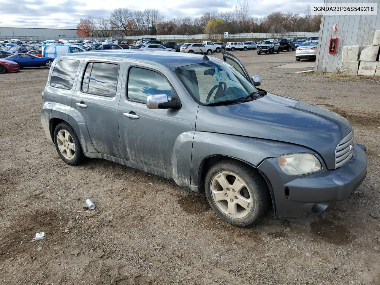 2006 Chevrolet Hhr Lt VIN: 3GNDA23P36S549218 Lot: 78661954