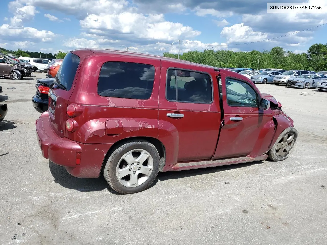 2007 Chevrolet Hhr Lt VIN: 3GNDA23D77S607256 Lot: 58007794