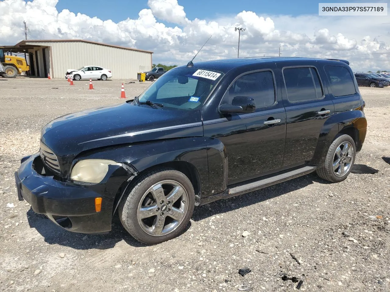 2007 Chevrolet Hhr Lt VIN: 3GNDA33P97S577189 Lot: 68115414