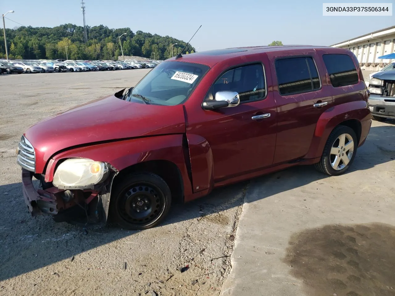 2007 Chevrolet Hhr Lt VIN: 3GNDA33P37S506344 Lot: 69200324