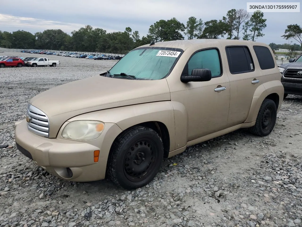 2007 Chevrolet Hhr Ls VIN: 3GNDA13D17S595907 Lot: 73573454