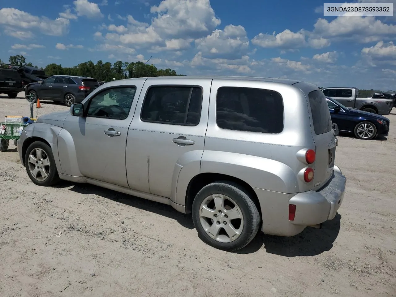 2007 Chevrolet Hhr Lt VIN: 3GNDA23D87S593352 Lot: 73732934