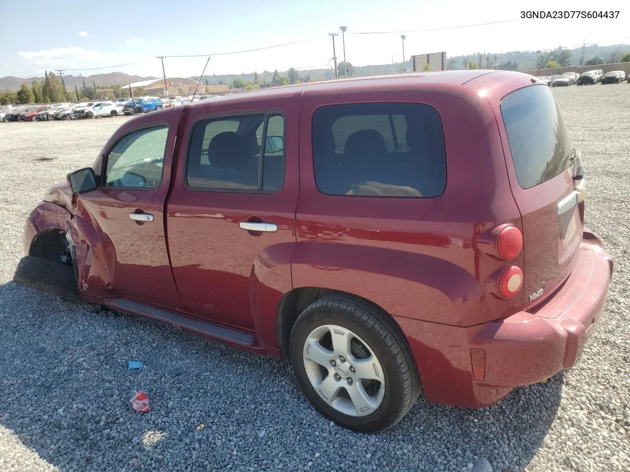 2007 Chevrolet Hhr Lt VIN: 3GNDA23D77S604437 Lot: 74530584