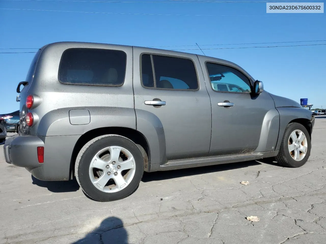 2007 Chevrolet Hhr Lt VIN: 3GNDA23D67S600332 Lot: 75013734