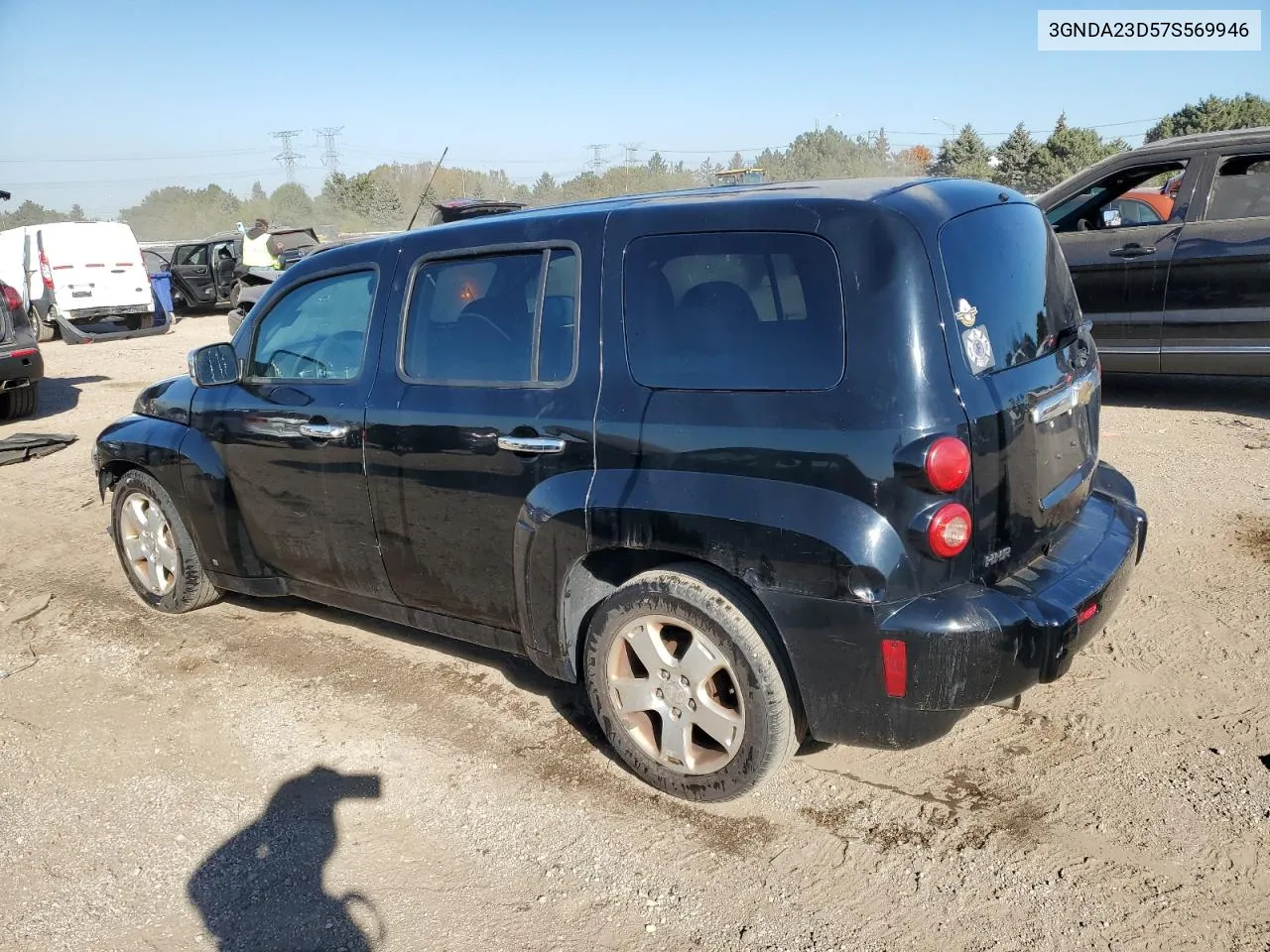 2007 Chevrolet Hhr Lt VIN: 3GNDA23D57S569946 Lot: 75167084