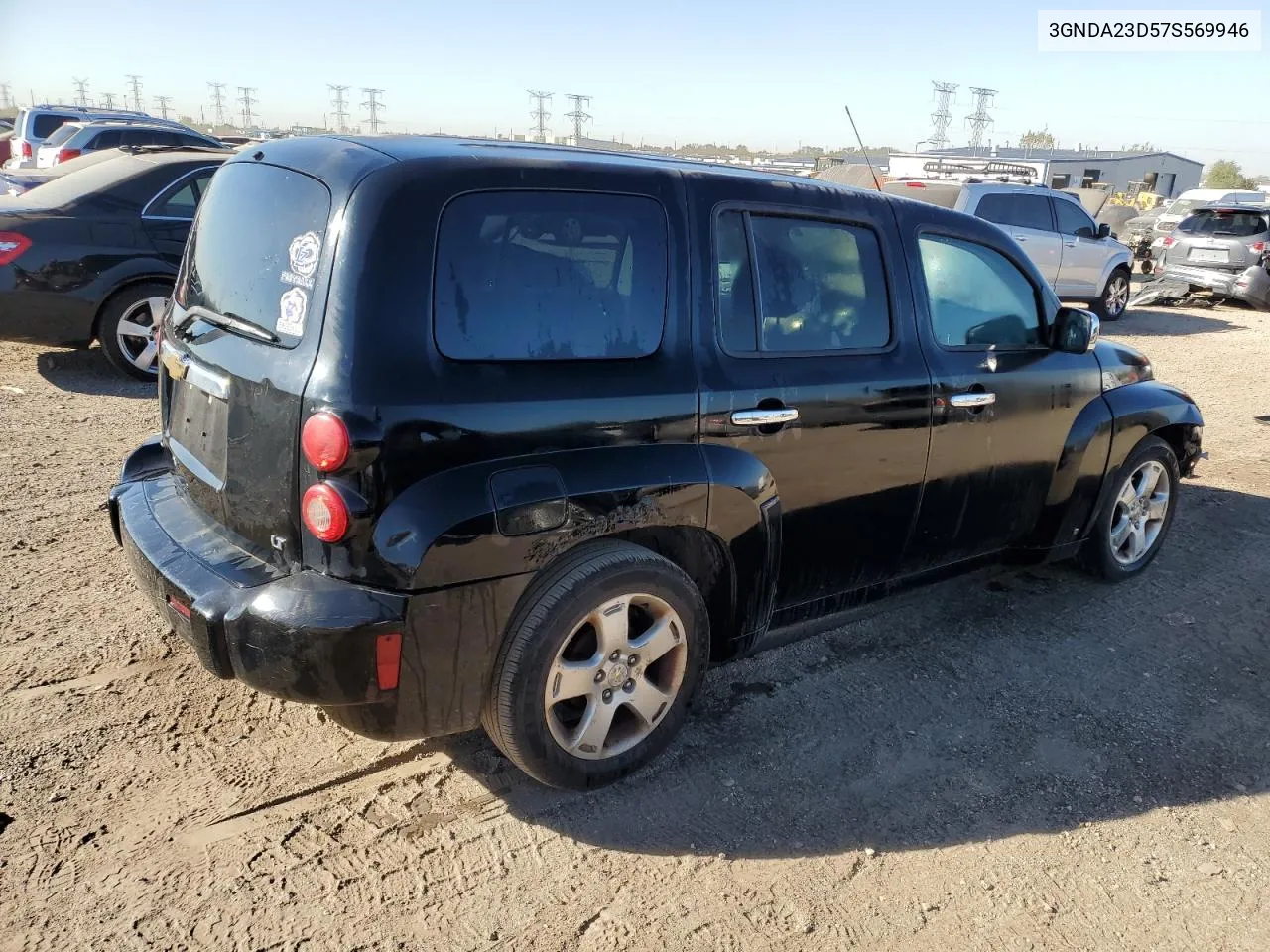 2007 Chevrolet Hhr Lt VIN: 3GNDA23D57S569946 Lot: 75167084