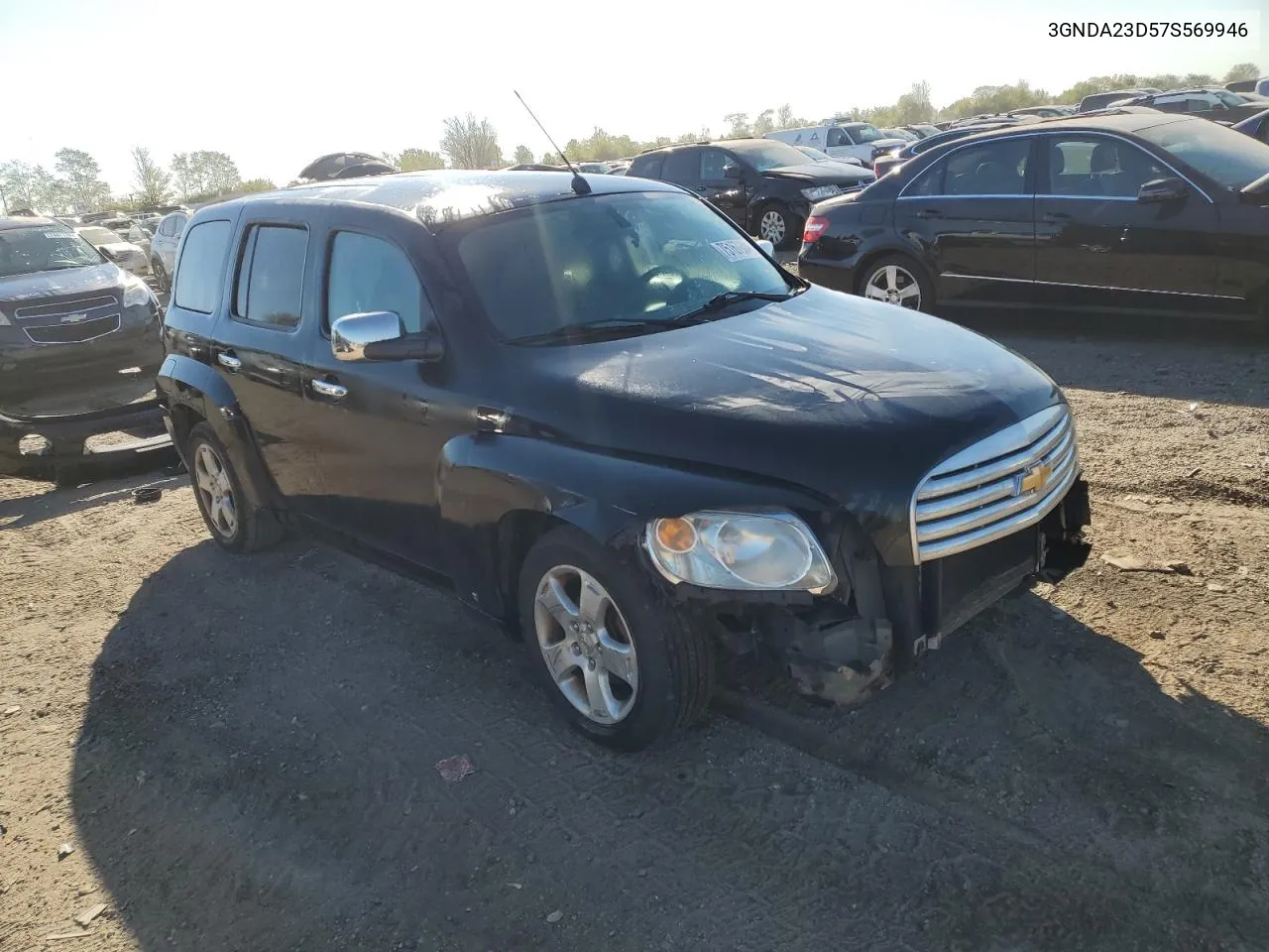 2007 Chevrolet Hhr Lt VIN: 3GNDA23D57S569946 Lot: 75167084