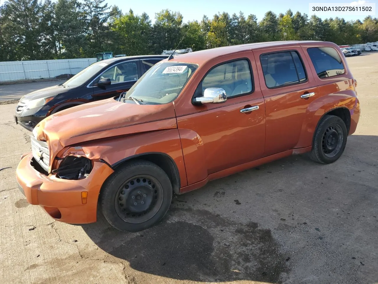 2007 Chevrolet Hhr Ls VIN: 3GNDA13D27S611502 Lot: 76524394