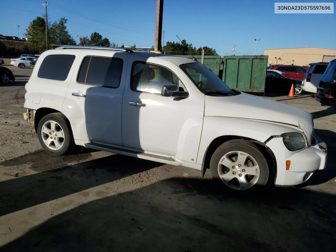 2007 Chevrolet Hhr Lt VIN: 3GNDA23D57S597696 Lot: 77074664