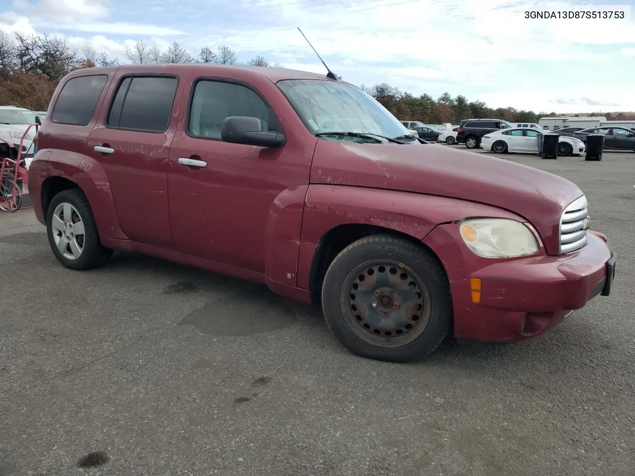 2007 Chevrolet Hhr Ls VIN: 3GNDA13D87S513753 Lot: 78172314