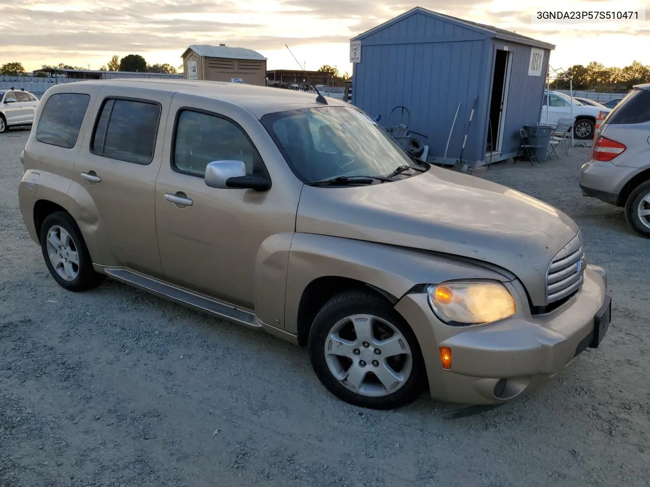 2007 Chevrolet Hhr Lt VIN: 3GNDA23P57S510471 Lot: 78379924