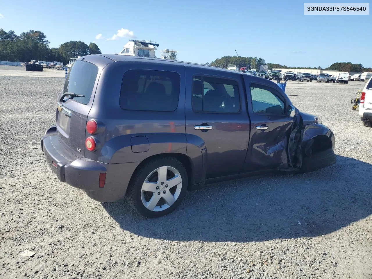 2007 Chevrolet Hhr Lt VIN: 3GNDA33P57S546540 Lot: 78726134