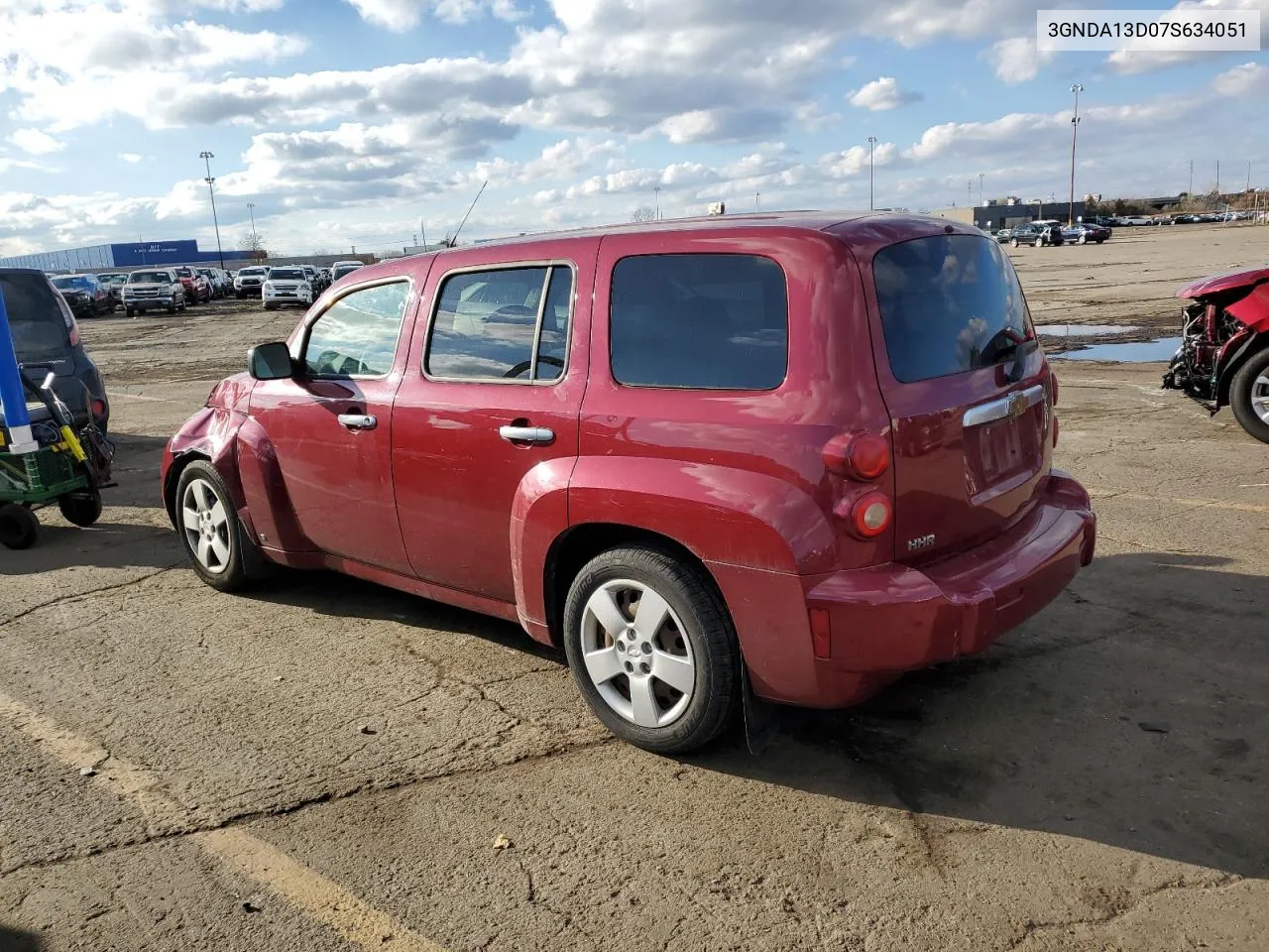 2007 Chevrolet Hhr Ls VIN: 3GNDA13D07S634051 Lot: 79596774