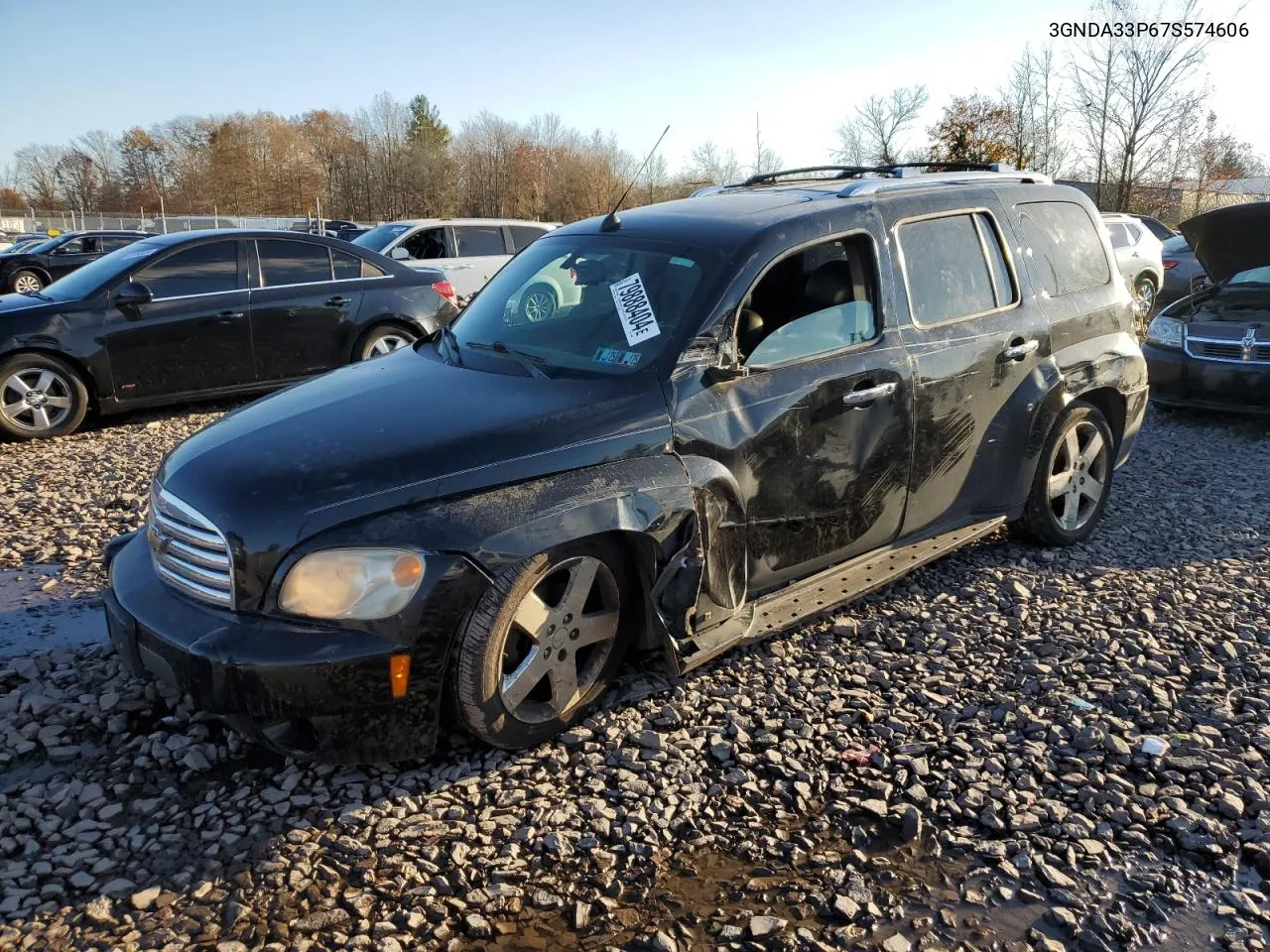 2007 Chevrolet Hhr Lt VIN: 3GNDA33P67S574606 Lot: 79888404