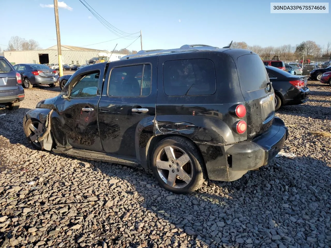 2007 Chevrolet Hhr Lt VIN: 3GNDA33P67S574606 Lot: 79888404