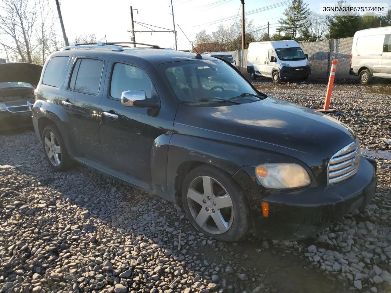 2007 Chevrolet Hhr Lt VIN: 3GNDA33P67S574606 Lot: 79888404