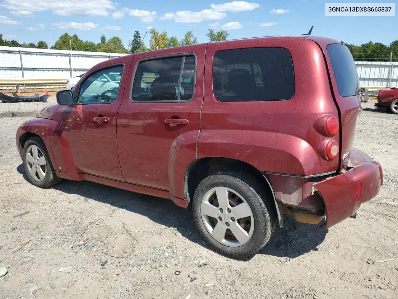 2008 Chevrolet Hhr Ls VIN: 3GNCA13DX8S665837 Lot: 70784324