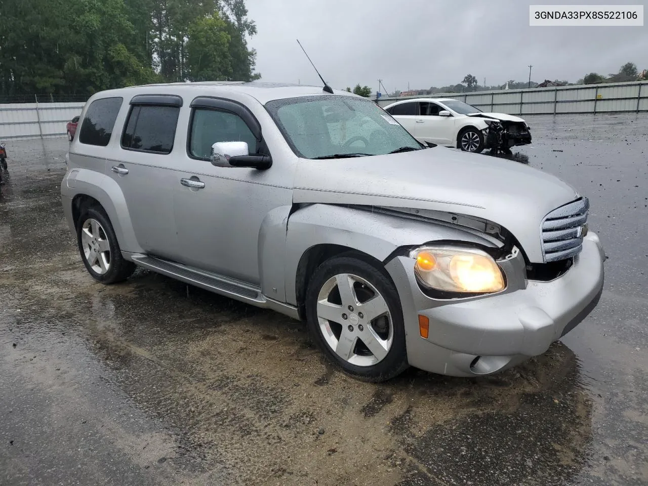 2008 Chevrolet Hhr Lt VIN: 3GNDA33PX8S522106 Lot: 71810864