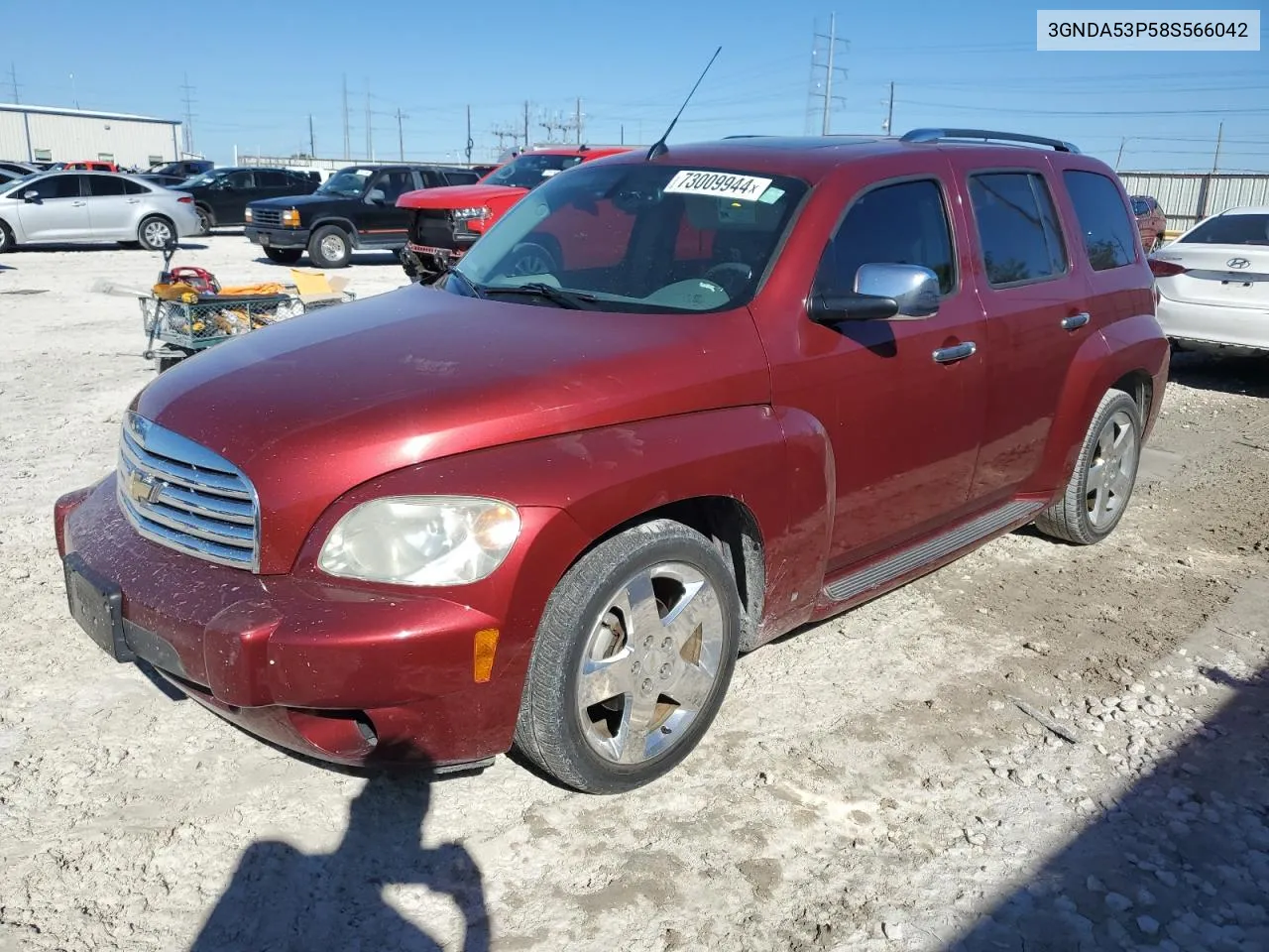 2008 Chevrolet Hhr Lt VIN: 3GNDA53P58S566042 Lot: 73009944