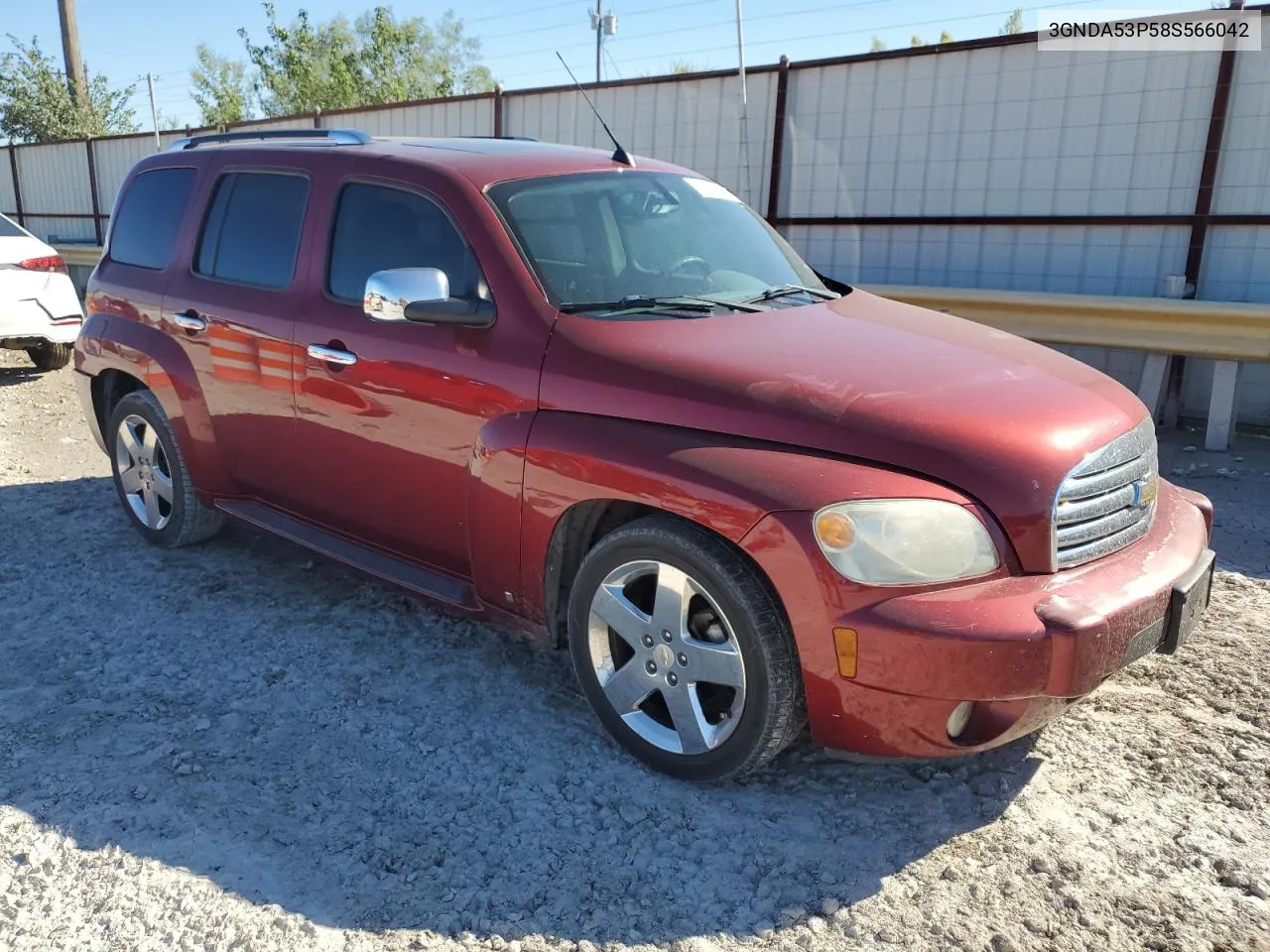 2008 Chevrolet Hhr Lt VIN: 3GNDA53P58S566042 Lot: 73009944