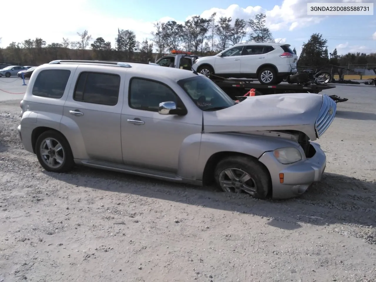 2008 Chevrolet Hhr Lt VIN: 3GNDA23D08S588731 Lot: 74226664