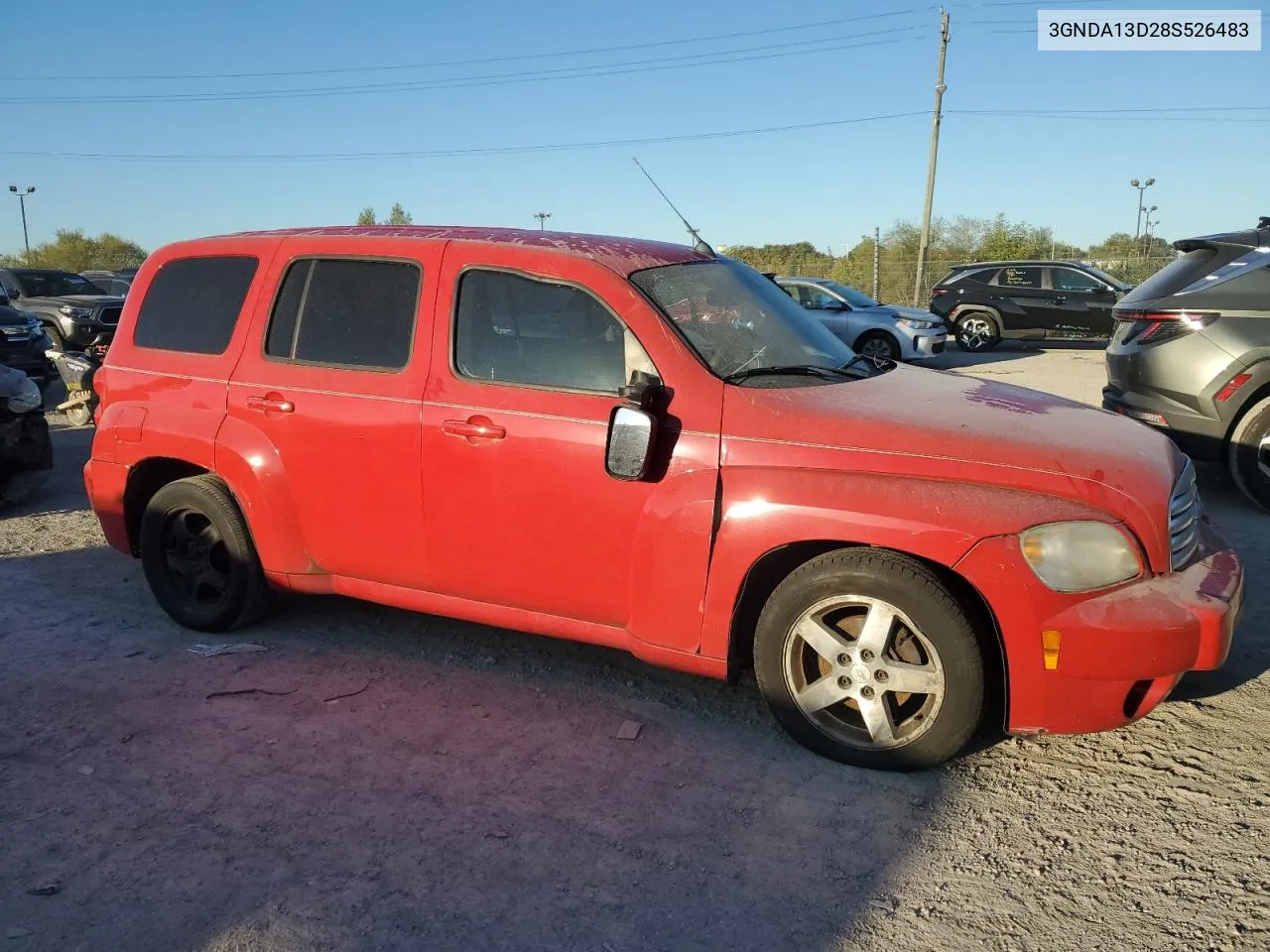 2008 Chevrolet Hhr Ls VIN: 3GNDA13D28S526483 Lot: 74429094