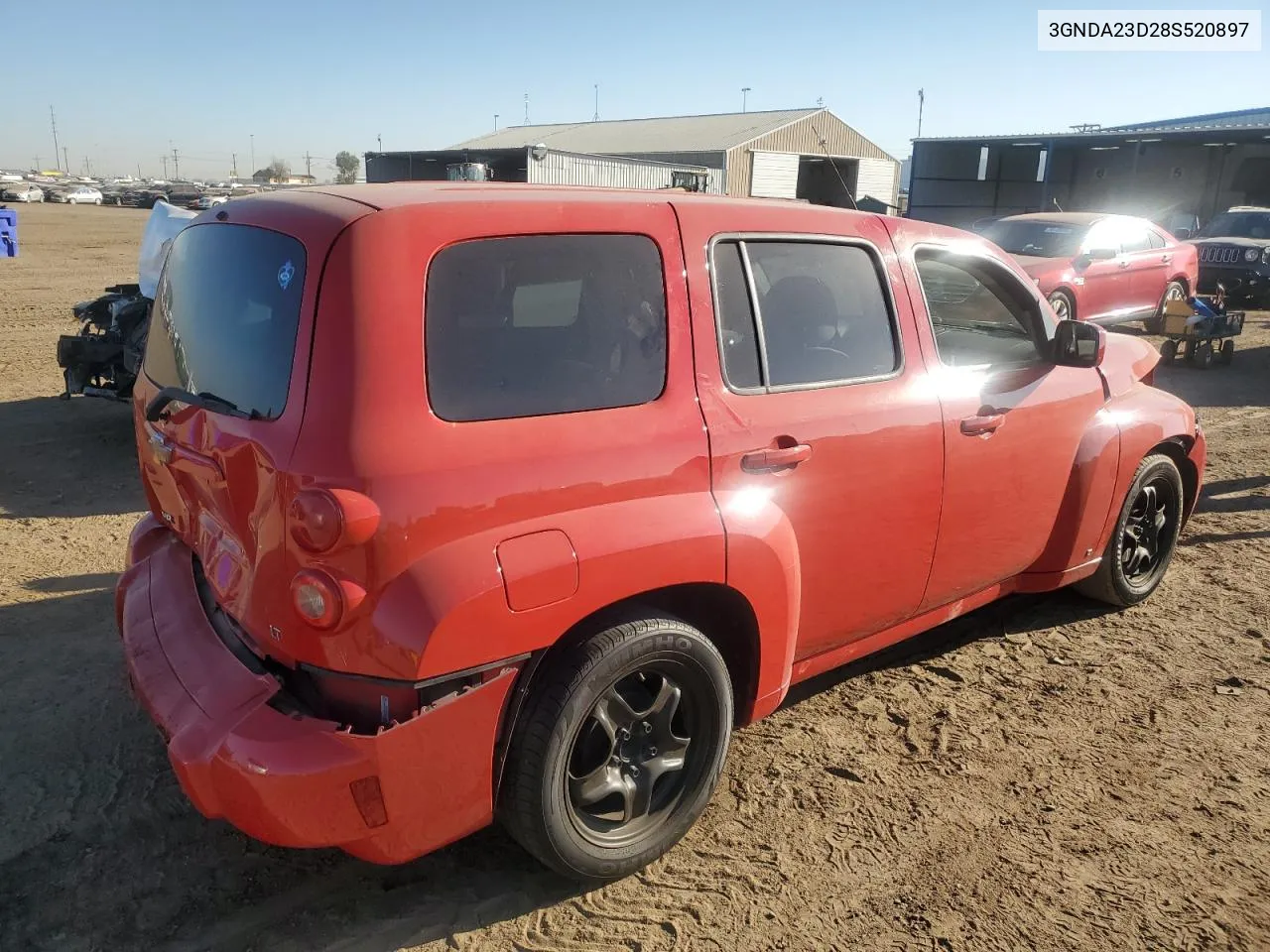 2008 Chevrolet Hhr Lt VIN: 3GNDA23D28S520897 Lot: 74988674