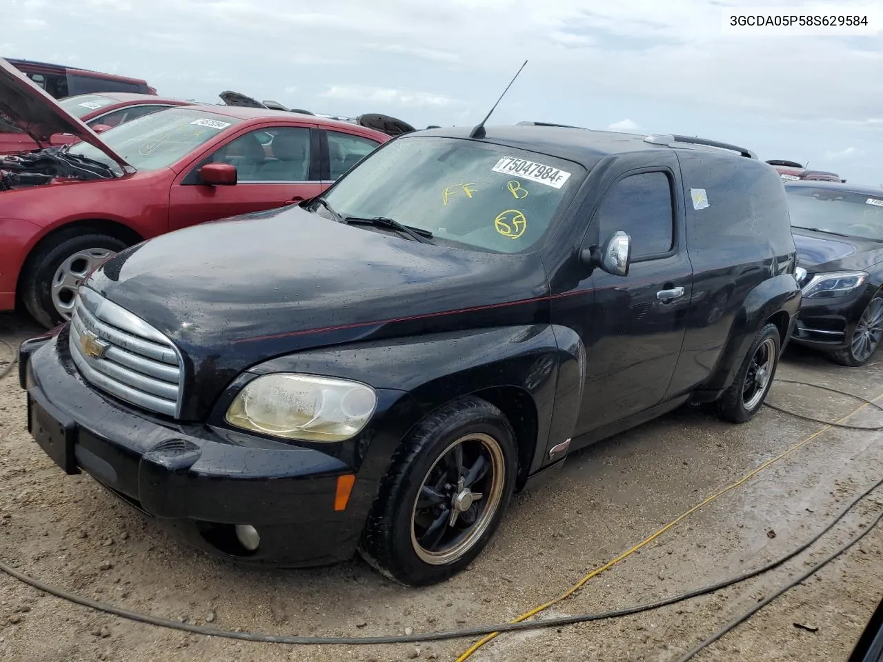 2008 Chevrolet Hhr Panel Lt VIN: 3GCDA05P58S629584 Lot: 75047984