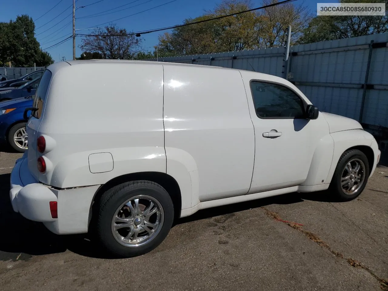 2008 Chevrolet Hhr Panel Ls VIN: 3GCCA85D08S680930 Lot: 75710804