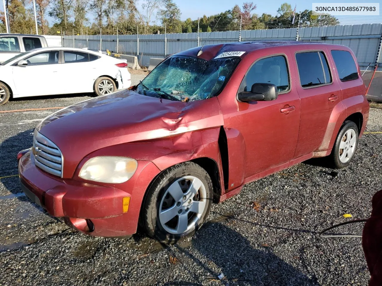 2008 Chevrolet Hhr Ls VIN: 3GNCA13D48S677983 Lot: 76054594