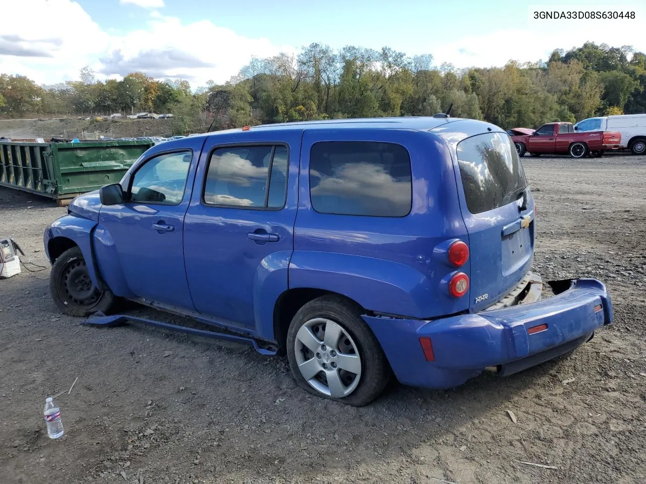 2008 Chevrolet Hhr Ls VIN: 3GNDA33D08S630448 Lot: 76249644