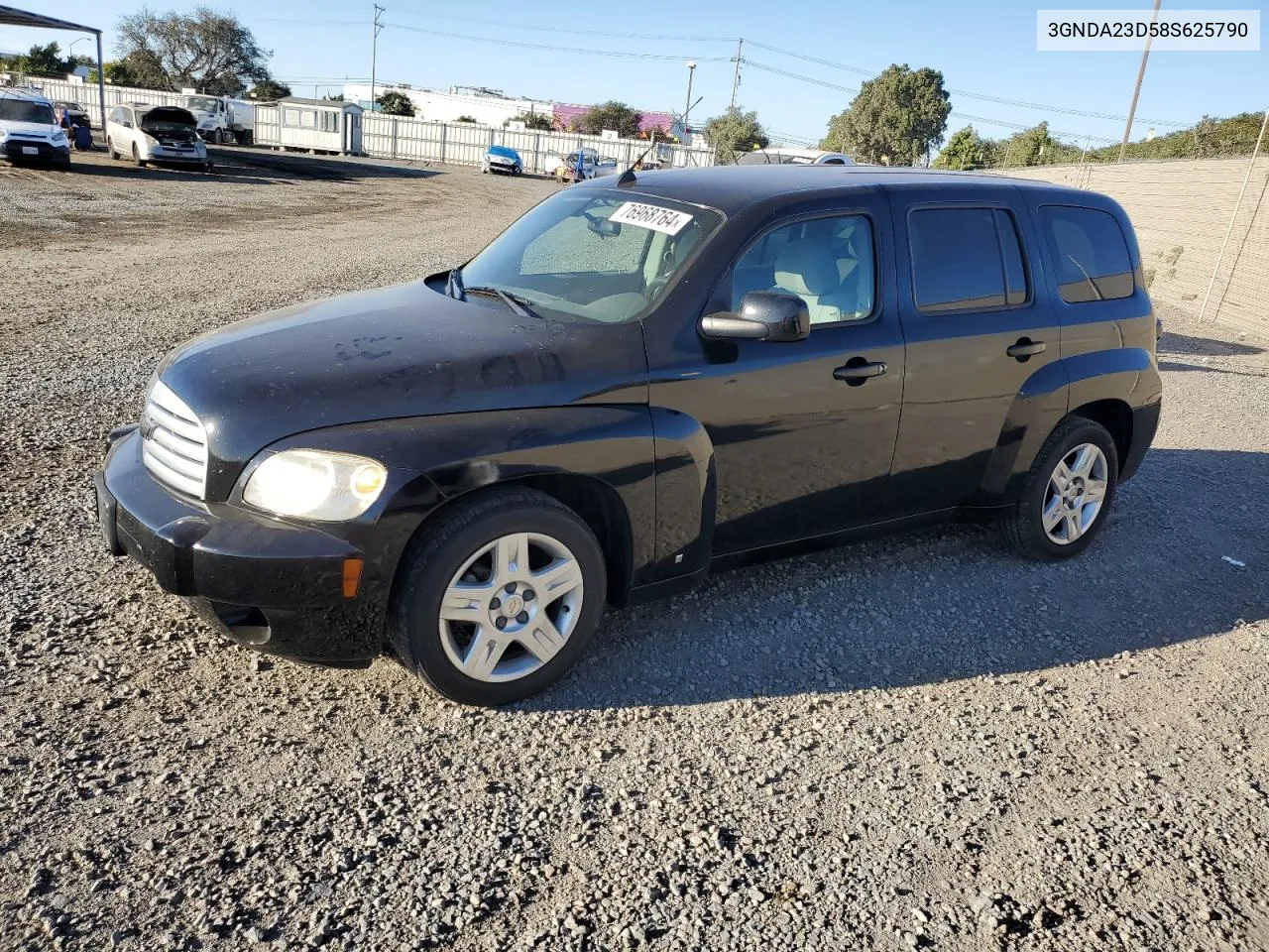 2008 Chevrolet Hhr Lt VIN: 3GNDA23D58S625790 Lot: 76968764