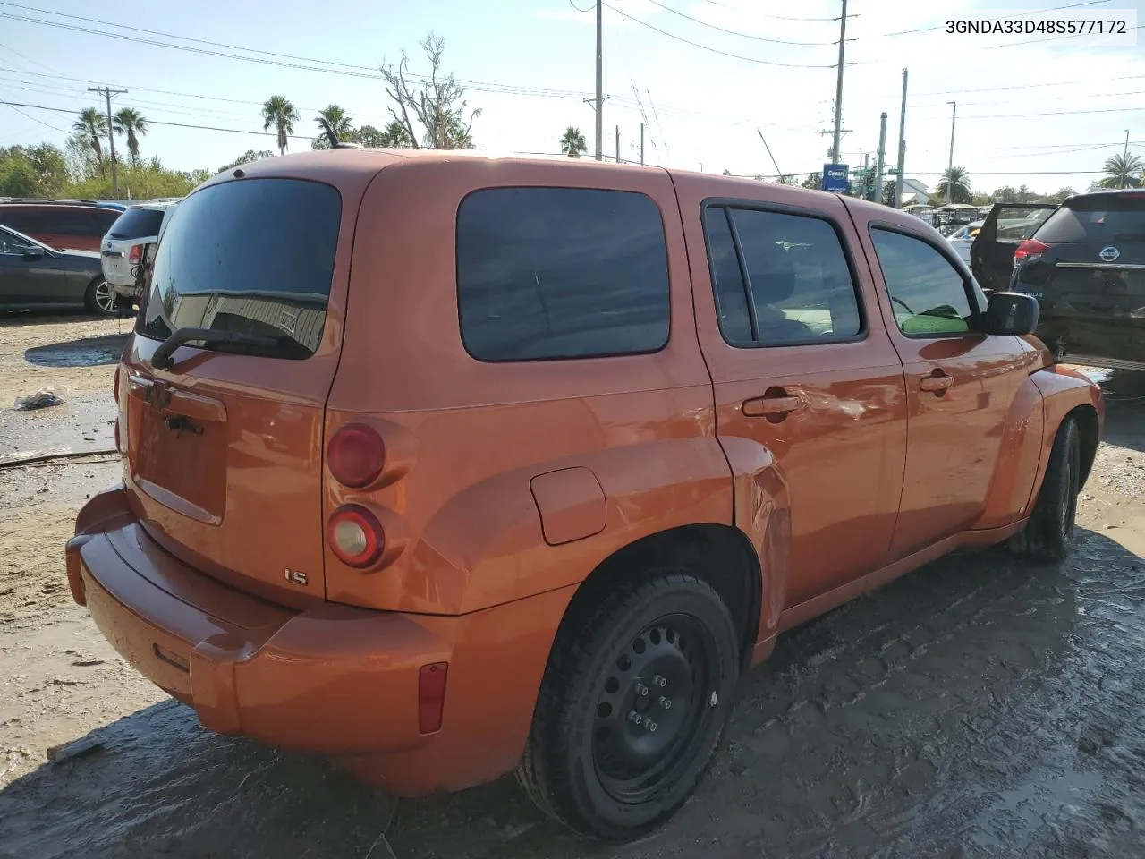 2008 Chevrolet Hhr Ls VIN: 3GNDA33D48S577172 Lot: 77757844