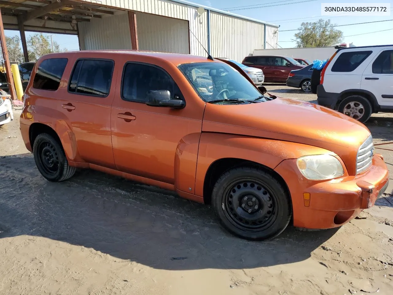 2008 Chevrolet Hhr Ls VIN: 3GNDA33D48S577172 Lot: 77757844