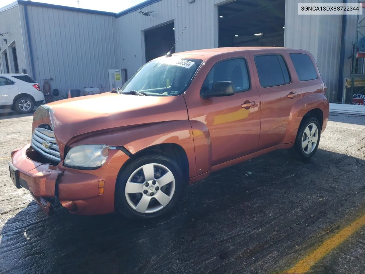 2008 Chevrolet Hhr Ls VIN: 3GNCA13DX8S722344 Lot: 79538524