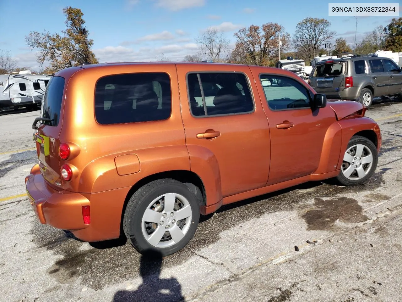 2008 Chevrolet Hhr Ls VIN: 3GNCA13DX8S722344 Lot: 79538524