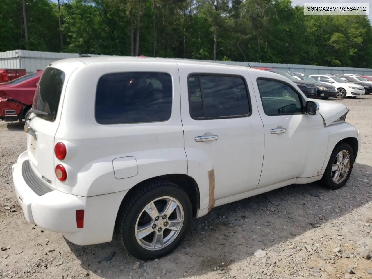 2009 Chevrolet Hhr Lt VIN: 3GNCA23V19S584712 Lot: 50670584